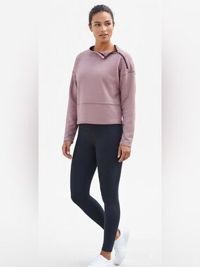 C9 by Champion Mauve Women's Shoulder Zip Pullover Sweatshirt